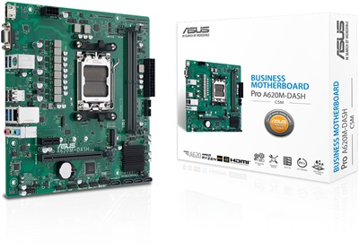 Asus PRO A620M-DASH-CSM 7200mhz(OC) M.2 AM5 mATX DDR5 Anakart