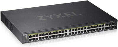 Zyxel GS192048HPV2 48 Port 10/100/1000 Mbps PoE Yönetilebilir Switch