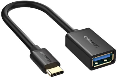 UGREEN USB C to USB 3.0 OTG Siyah Dönüştürücü Adaptör  