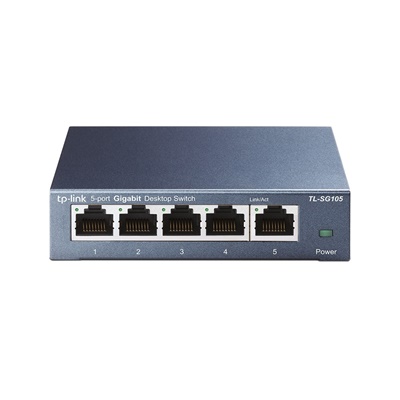 Tp-Link TL-SG105 5 Port Gigabit Yönetilemez Switch