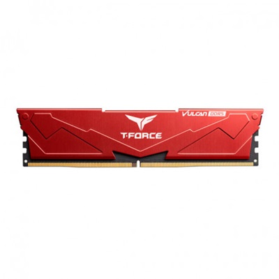 Team T-Force 16GB Vulcan Red 6000mhz CL38 DDR5  Ram (FLRD516G6000HC38A01)