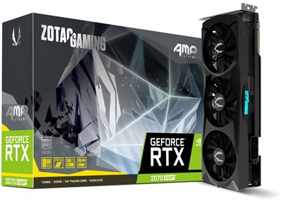 Zotac GeForce RTX 2070 Super AMP Extreme Gaming 8GB GDDR6 256 Bit Ekran Kartı     
