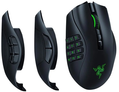 Razer NAGA Pro Kablosuz Siyah Optik Gaming Mouse 