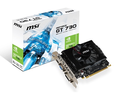MSI GeForce GT 730 N730-2GD3V2 2GB DDR3 128 Bit Ekran Kartı