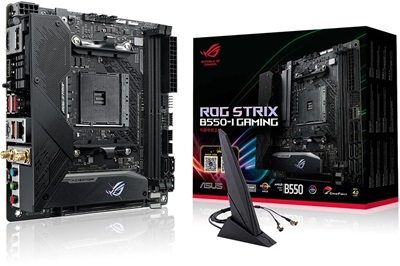 Asus ROG Strix B550-I Gaming 4600mhz(OC) RGB M.2 Wi-Fi AM4 Mini-ITX Anakart