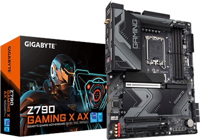 Gigabyte Z790 GAMING X AX 7600mhz(OC) RGB M.2 Wi-Fi 1700p DDR5 ATX Anakart