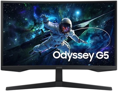Samsung 27" Odyssey LS27CG552EUXUF 1ms 165hz HDMI,DisplayPort FreeSync 2K QHD Curved Gaming Monitör