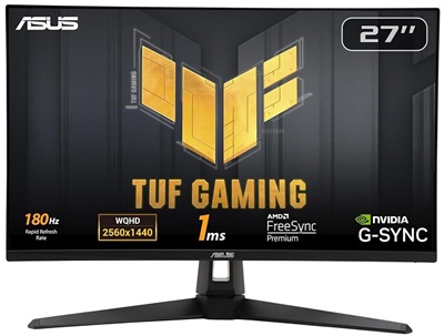 Asus 27" TUF Gaming VG27AQ3A 1ms 180hz HDMI,DisplayPort G-Sync 2K Gaming Monitör