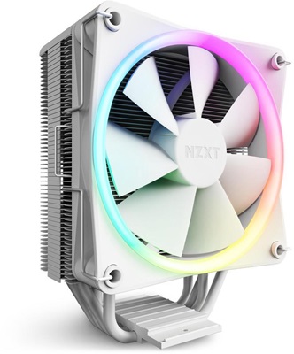 NZXT T120 White RGB 120 mm Intel-AMD Uyumlu Hava Soğutucu 