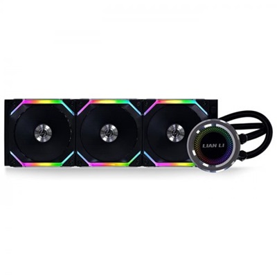 Lian Li Galahad AIO UNI Fan SL Edition RGB Black 360 mm Intel(1700p)-AMD Uyumlu Sıvı Soğutucu 
