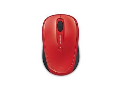 Microsoft 3500 Kırmızı  Kablosuz Mouse