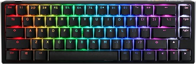 DUCKY ONE 3 SF %65 Silent Red Switch Black keycaps RGB LED Gaming Klavye  