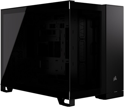 Corsair 2500X Black Tempered Glass USB 3.2 mATX Mid Tower Kasa 