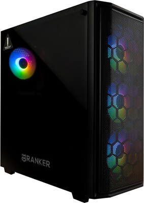 Ranker Cygnus v2 Siyah Tempered Glass ARGB USB 3.0 ATX Mid Tower Gaming Kasa