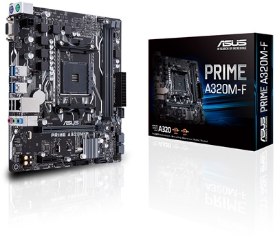 Asus Prime A320M-F 3200mhz(OC) AM4 mATX Anakart
