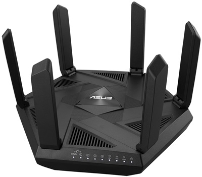 Asus RT-AXE7800 WiFi6 TRI Band Gaming Ai Mesh Aiprotectionpro 4G VPN Router Access Point