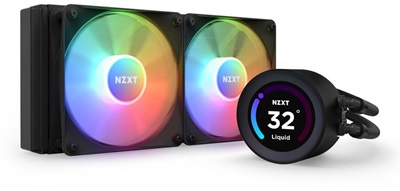 NZXT Kraken Elite 240 Black RGB AIO LCD Display 240 mm Intel(1700p)-AMD Uyumlu Sıvı Soğutucu 