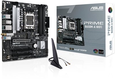 Asus Prime B650M-A WiFi 5600mhz(OC) RGB M.2 AM5 DDR5 mATX Anakart