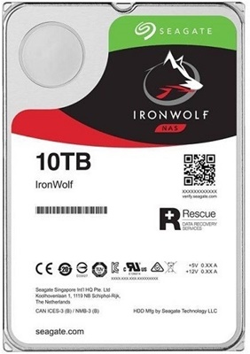 Seagate 10TB Ironwolf 256MB 7200rpm (ST10000VN0008) NAS Diski