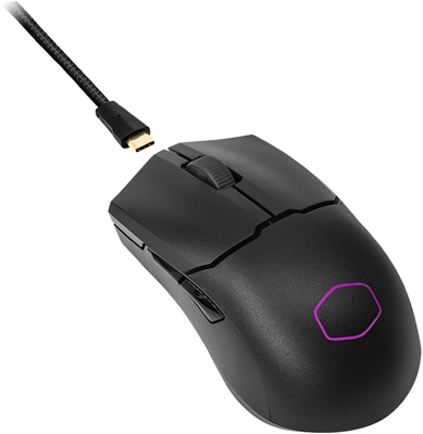Cooler Master MM712 58GR Kablosuz 2.4G/BT Siyah Gaming Mouse 