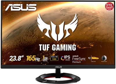 Asus 23.8" TUF Gaming VG249Q1R 1ms 165hz HDMI,DisplayPort FreeSync Gaming Monitör