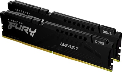Kingston 32GB(2x16) Fury Beast Black EXPO 6000mhz CL36 DDR5  Ram (KF560C36BBEK2-32)