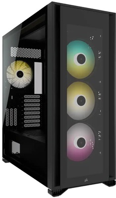 Corsair iCUE 7000X Tempered Glass RGB Siyah USB 3.0 ATX Full Tower Kasa 