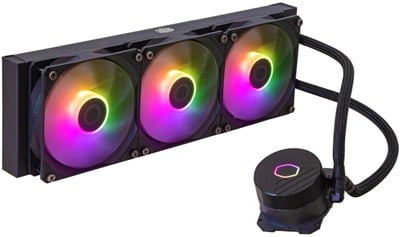 Cooler Master MasterLiquid 360L Core ARGB 360 mm Intel(1700p)-AMD Uyumlu Sıvı Soğutucu 