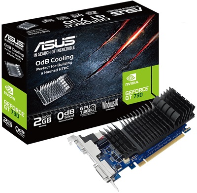 Asus GeForce GT730 SL-2GD5-BRK 2GB GDDR5 64 Bit Ekran Kartı