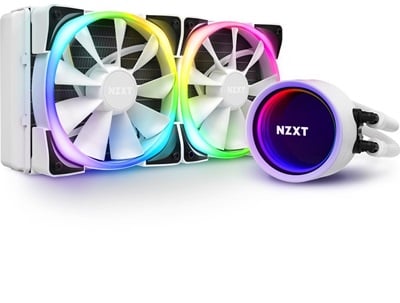 NZXT Kraken X53 White RGB 240 mm Intel-AMD Uyumlu Sıvı Soğutucu 