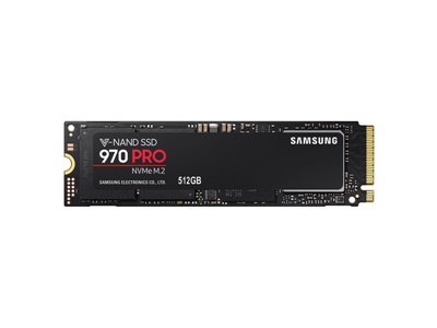 Samsung 512GB 970 Pro NVMe Okuma 3500MB-Yazma 2300MB M.2 SSD (MZ-V7P512BW)