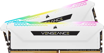 Corsair 16GB(2x8) Vengeance RGB PRO SL Beyaz 3200mhz CL16 DDR4  Ram (CMH16GX4M2E3200C16W)