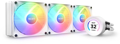 NZXT Kraken Elite 360 White RGB AIO LCD Display 360 mm Intel(1700p)-AMD Uyumlu Sıvı Soğutucu 