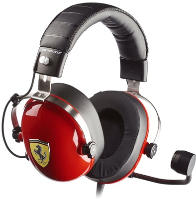Thrustmaster T.Racing Scuderia Ferrari Kırmızı Gaming Kulaklık 