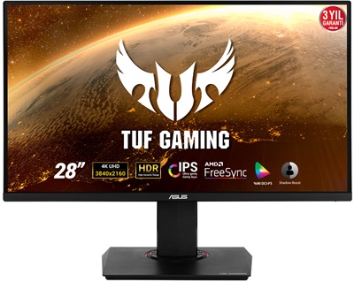Asus 28" TUF Gaming VG289Q 5ms 60hz HDMI,DisplayPort FreeSync 4K Monitör