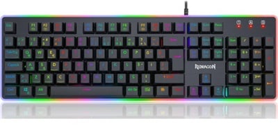 Redragon K509 Dyaus Rainbow RGB Gaming Klavye  