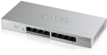 Zyxel GS1200-8HPV2 8 Port 10/100/1000 Mbps PoE Yönetilebilir Switch