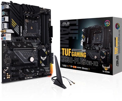 Asus TUF Gaming B550-PLUS 4600mhz(OC) RGB M2 Wi-Fi AM4 ATX Anakart