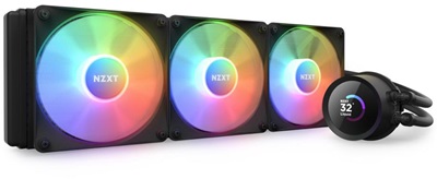 NZXT Kraken 360 Black RGB AIO LCD Display 360 mm Intel(1700p)-AMD Uyumlu Sıvı Soğutucu 