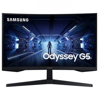 Samsung 27" Odyssey G5 LC27G55TQWMXUF 1ms 144hz HDMI FreeSync Curved 2K Gaming Monitör