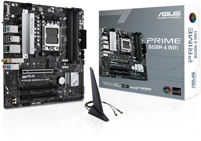 Asus PRIME B650M-A WIFI 6400Mhz(OC) RGB M.2 AM5 DDR5 Anakart