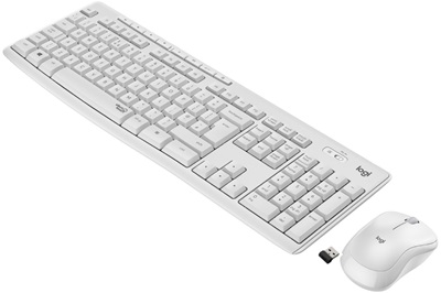 Logitech MK295 Kablosuz Beyaz Klavye+Mouse Set  