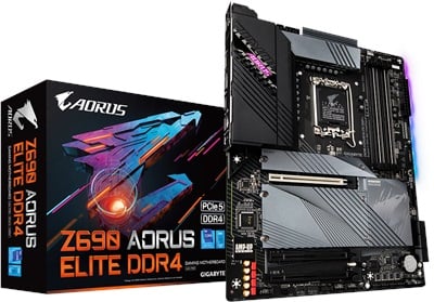 Gigabyte Z690 Aorus Elite DDR4 5333mhz(OC) RGB M.2 1700p ATX Anakart