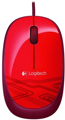 Logitech M105 Kırmızı  USB Mouse (910-002945)