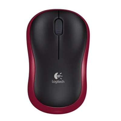 Logitech M185 Kırmızı  Kablosuz Mouse (910-002237)