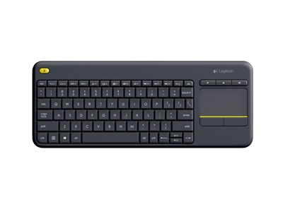 Logitech K400 Türkçe Q Siyah TouchPad Kablosuz Klavye