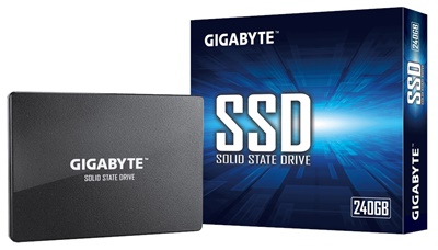 Gigabyte 240GB  Okuma 500MB-Yazma 420MB SATA SSD (GP-GSTFS31240GNTD)