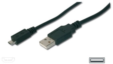 Digitus AK-300110-030-S 3m USB2.0-USB MicroB   