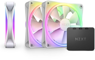 NZXT F120 RGB Duo White 120 mm Fan (3'lü Set) 