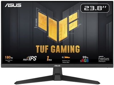 Asus 23.8" TUF Gaming VG249Q3A 1ms 180hz HDMI,DisplayPort FreeSync Gaming Monitör
